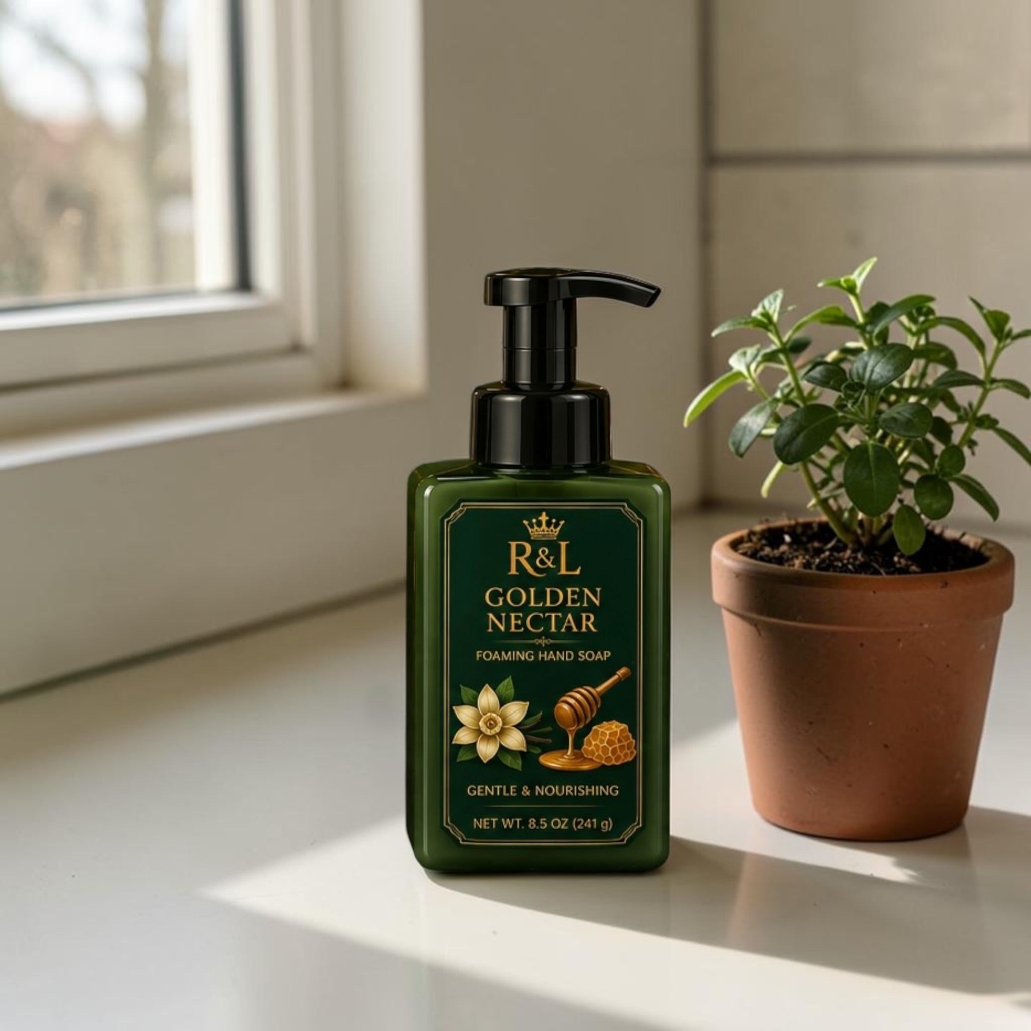 Honey Nectar Foaming Hand Soap | Honey & Vanilla