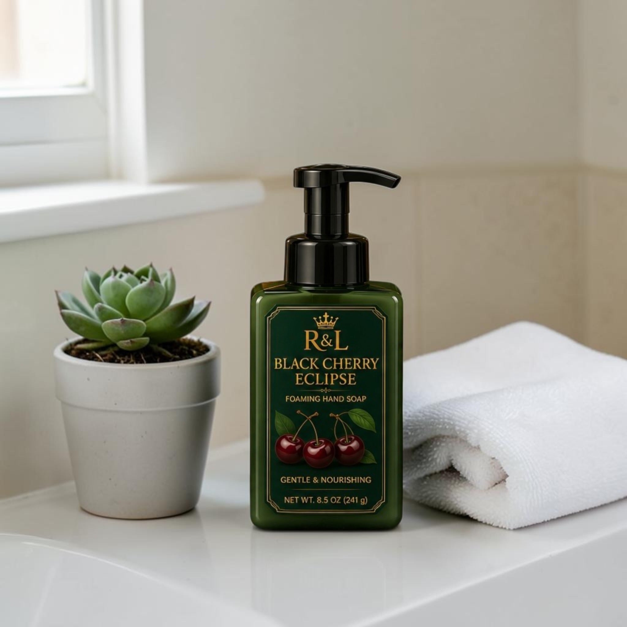 Black Cherry Eclipse Foaming Hand Soap | Deep Cherry