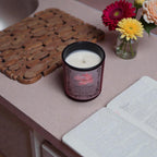 Fresh & Folded | 8 oz Soy Beeswax Candle with Laundry Day Clean Cotton
