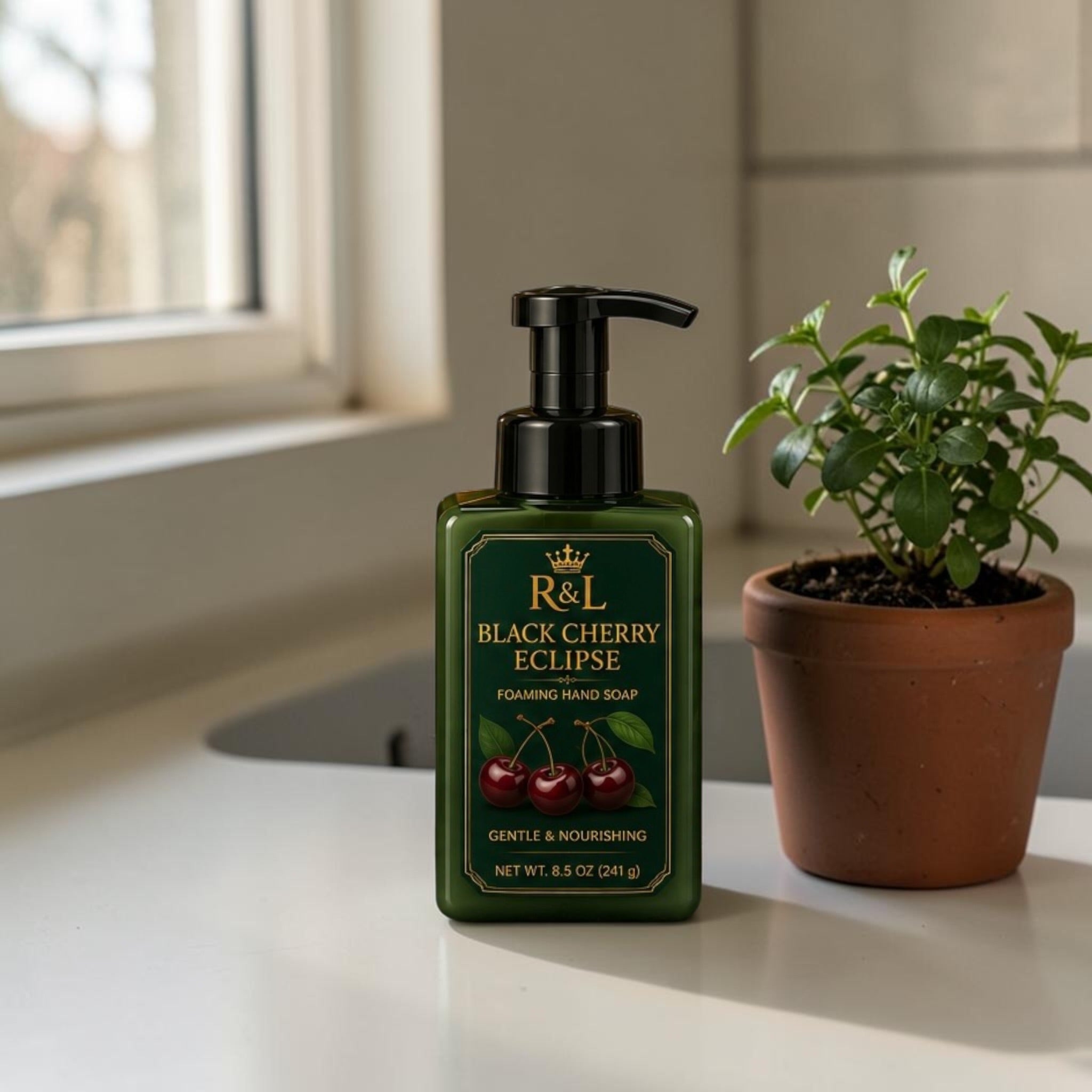 Black Cherry Eclipse Foaming Hand Soap | Deep Cherry
