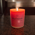 Blissful Watermelon | 8 oz Soy & Beeswax Candle with Watermelon Cherry Fruit Punch