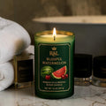 Blissful Watermelon Candle | Soy & Beeswax Blend | Cherry Fruit Punch & Watermelon
