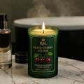 Black Cherry Eclipse Candle | Soy & Beeswax Blend | Deep Black Cherry