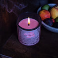 Black Cherry Eclipse Candle | Soy Beeswax Blend, Strong Fruity Aroma (8 oz)