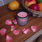 Vanilla Berry Bliss 8 oz Candle – Strawberry Cream, Vanilla Dessert Scent